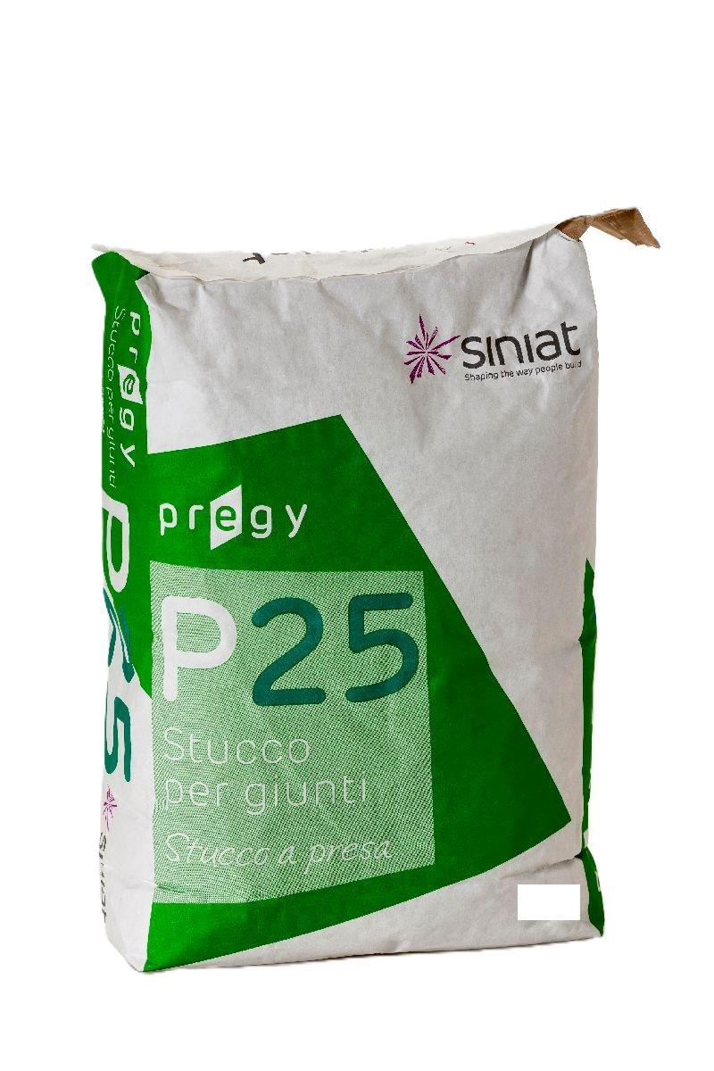 Stucco per giunti a presa rapida in polvere Siniat P25 da 5kg
