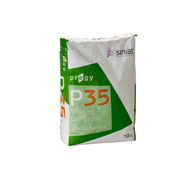 Stucco per giunti in polvere per cartongesso Siniat P35 da 10kg