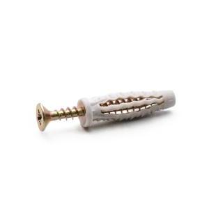 Tassello unyco con collarino standard con vite 8x40mm  nf05002n 200 pezzi