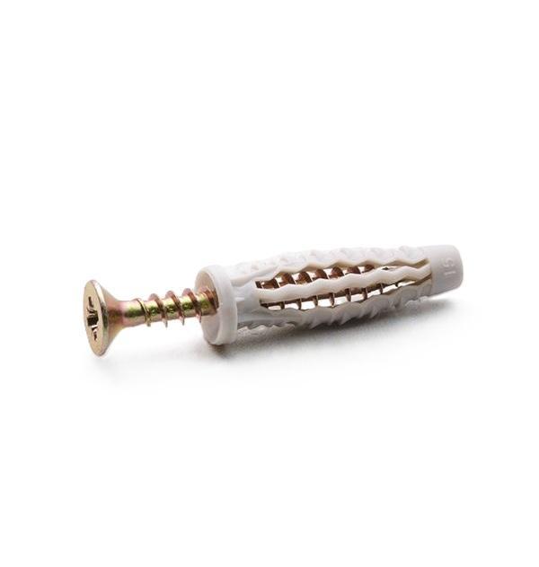Tassello unyco con collarino standard con vite 8x40mm Akifix NF05002N 200 pezzi