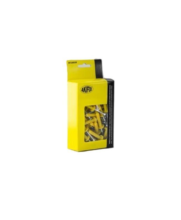 Tassello a percussione testa larga 6x38mm Akifix NF10003B 50 pezzi