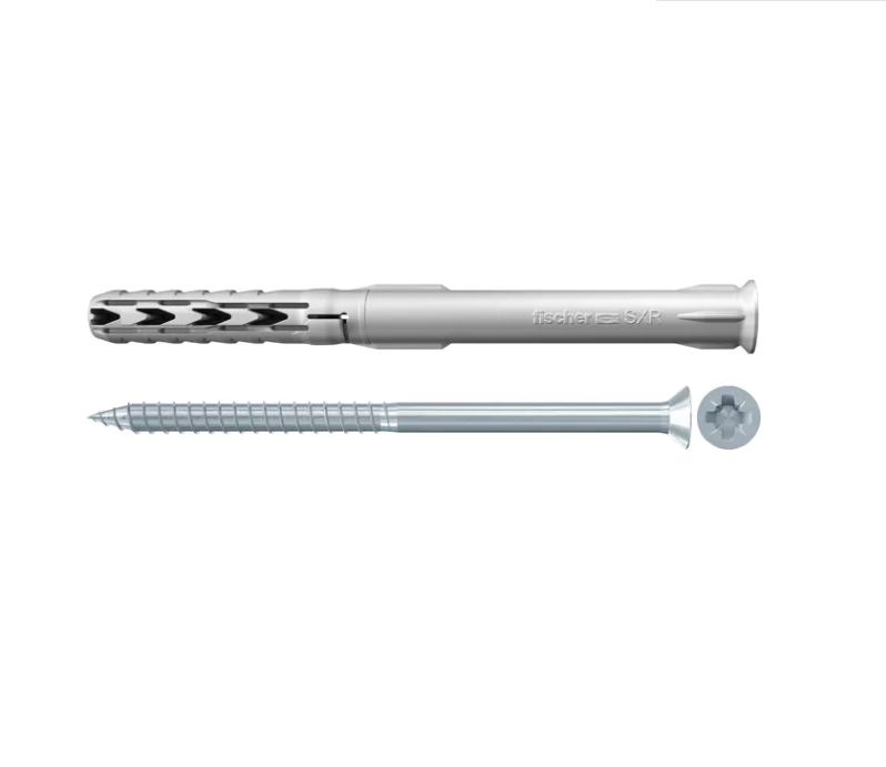 Tassello prolungato in nylon con vite Fischer SXR 6x60 50 pezzi