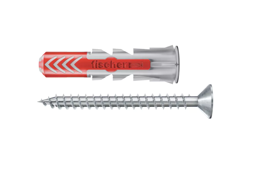 Tassello con vite DuoPower Fischer 5x25 S 100 pezzi
