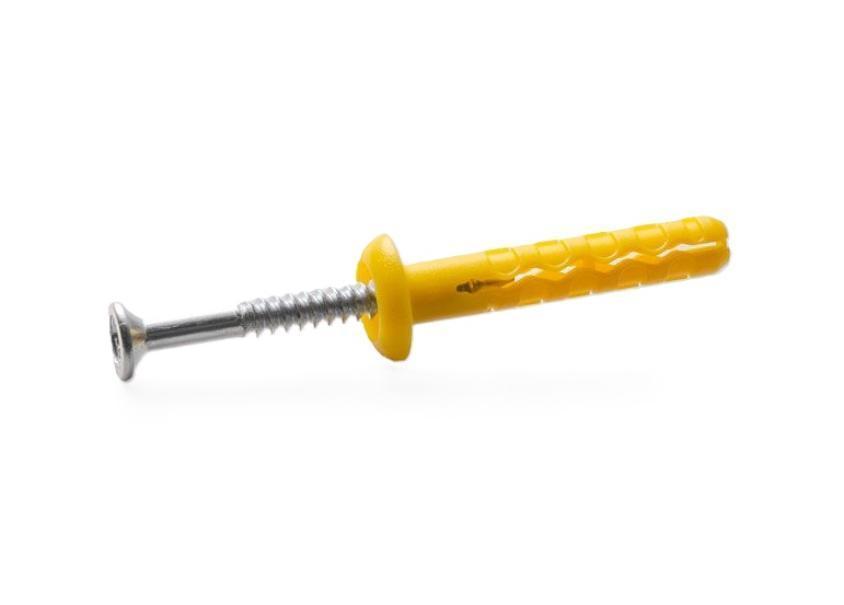 Tassello a percussione testa larga 5x25mm Akifix NF10001 200 pezzi