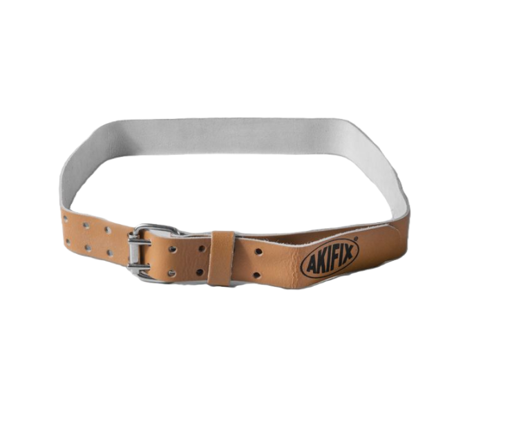 Cintura in cuoio rigenerato Akifix NE06001