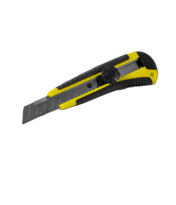 Cutter Midi Akifix Abs gommato con rotella 18mm NAT03001