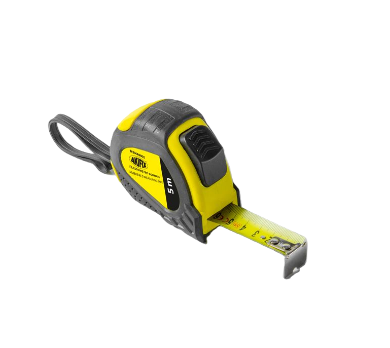 Flessometro gommato Akifix 5metri NSM40005