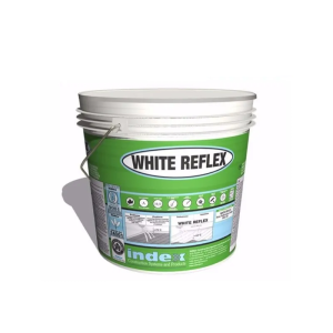 Pittura riflettente all'acqua per coperture  white reflex 20kg