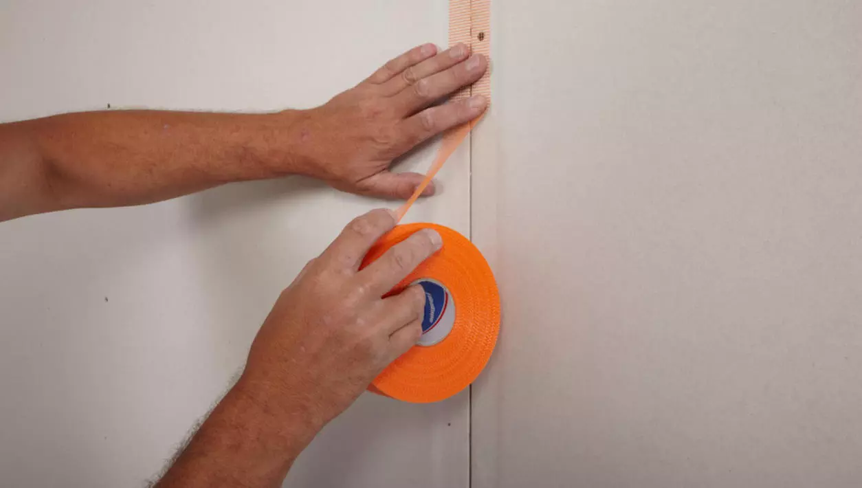 Nastro rete adesiva FibaTape Arancio adesione extra 90m x 48mm