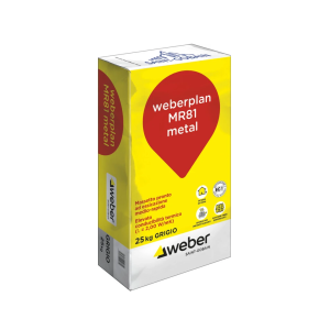 Massetto pronto ad essiccazione medio-rapida fibrato  plan mr81 metal 25kg