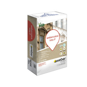 Intonaco premiscelato a base di calce idraulica naturale  calce into f 25kg