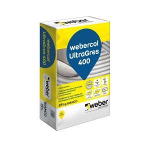 Adesivo cementizio  col ultragres 400 bianco 25kg