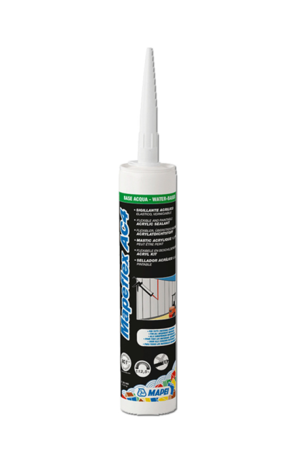 Sigillante acrilico verniciabile Mapei Mapeflex ac4 bianco 310ml