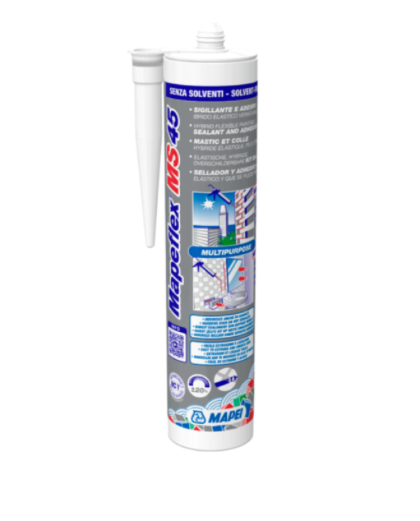 Sigillante adesivo Mapei Mapeflex MS45 bianco 300ml