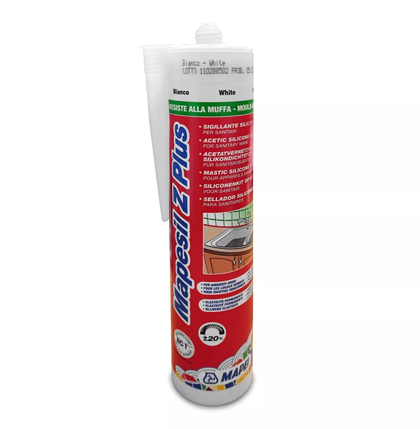 Silicone Mapesil Z Plus bianco Mapei 310ml