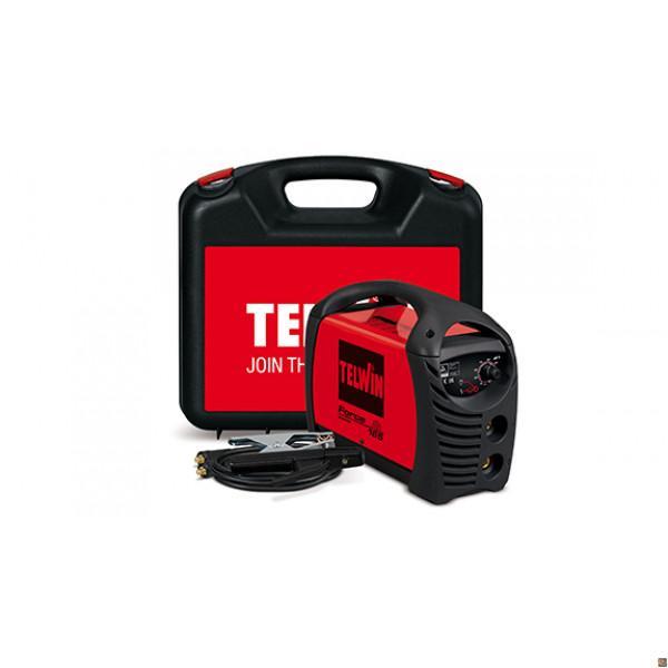 Saldatrice Inverter ad elettrodo Telwin 165 230V con valigetta e accessori
