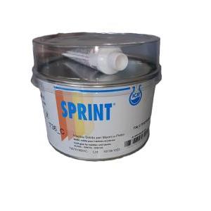 Stucco mastice sprint per marmo e pietra  bianco + catalizzatore 500ml