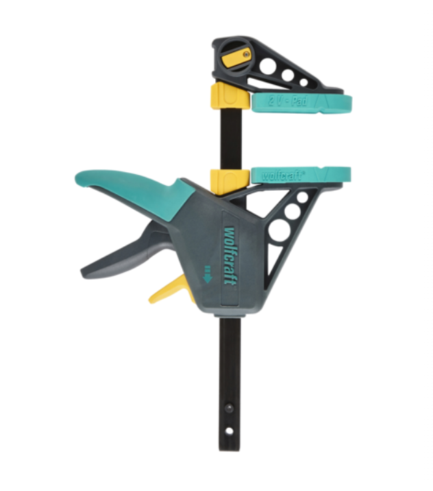 Morsetto professionale Wolfcraft a una mano PRO 450