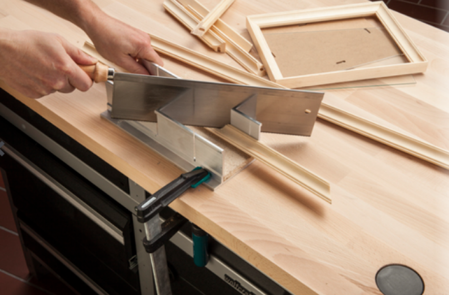 Sega di precisione per lavori in legno Wolfcraft 300mm