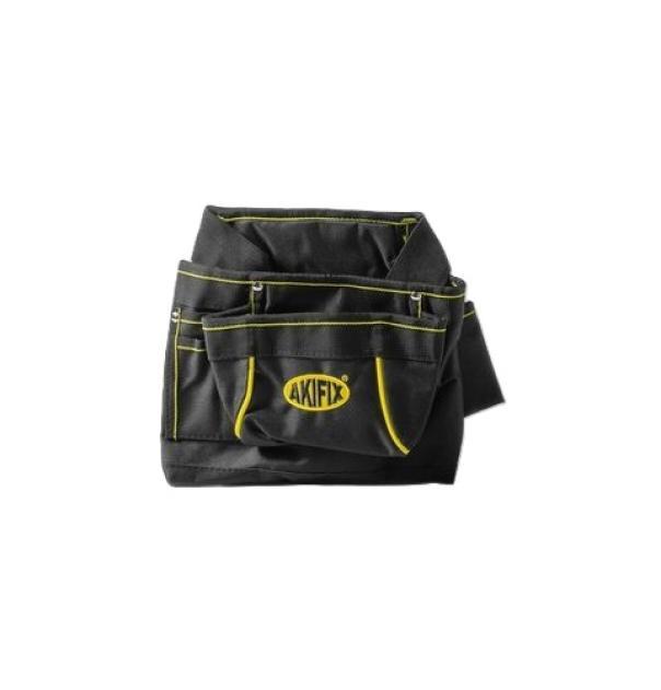 Tasca da posatore Akifix in tessuto antistrappo 5 comparti NE11006 1 pezzo