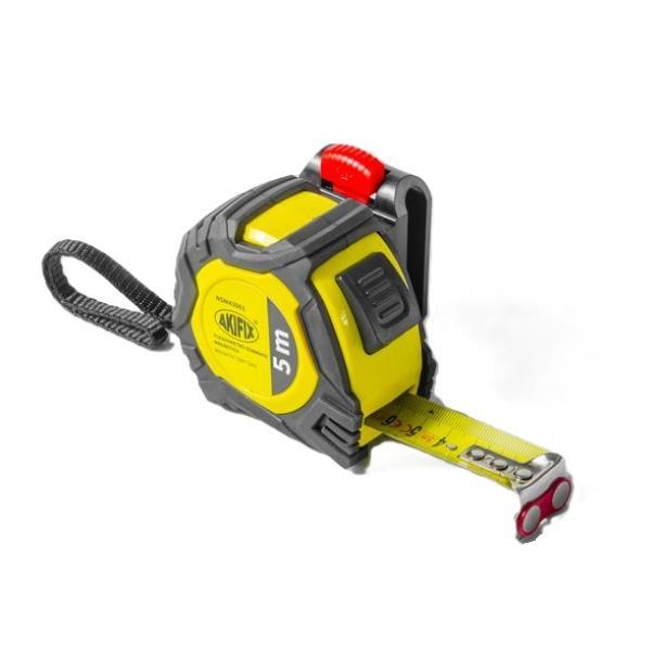 flessometro-gommato-magnetico-akifix-25-mm-x-5-metri-nsm43001-01 Flessometro gommato magnetico Akifix 25 mm x 5 metri NSM43001