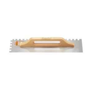Frattone dentato a due mani  14x50cm art. 23042