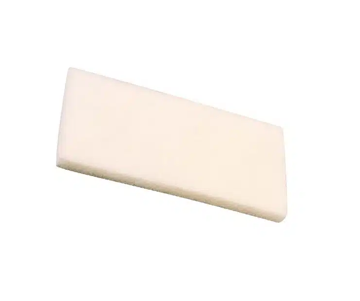 Coppia ricambio bianco frattazzo per pulitura Kapriol Art. 25640