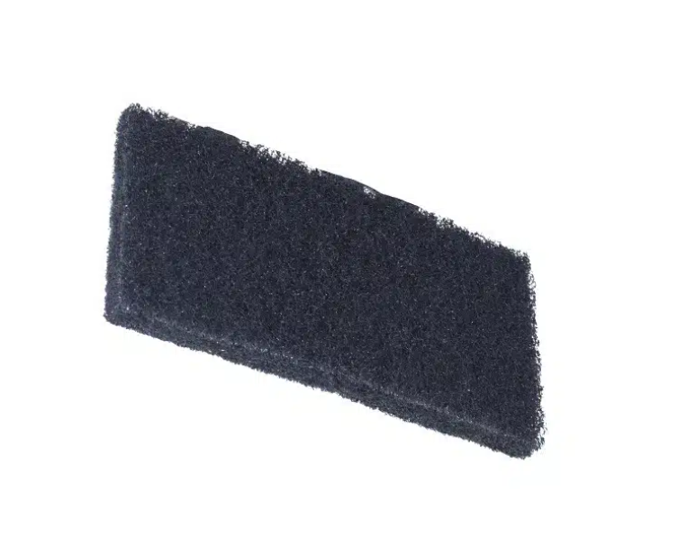Coppia ricambio nero frattazzo per pulitura Kapriol Art. 25641