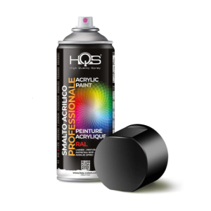 Bomboletta spray hqs  nero opaco ral9005 400ml