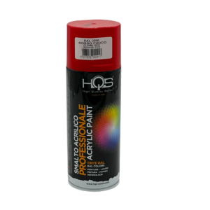 Bomboletta spray hqs  rosso fuoco ral3000 400ml