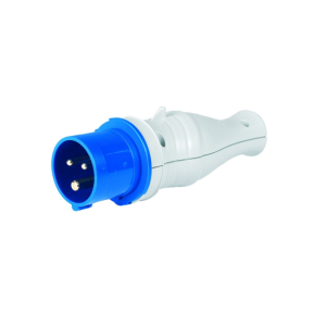 Adattatore industriale spina schuko  16a 2p+t ip44 2 poli