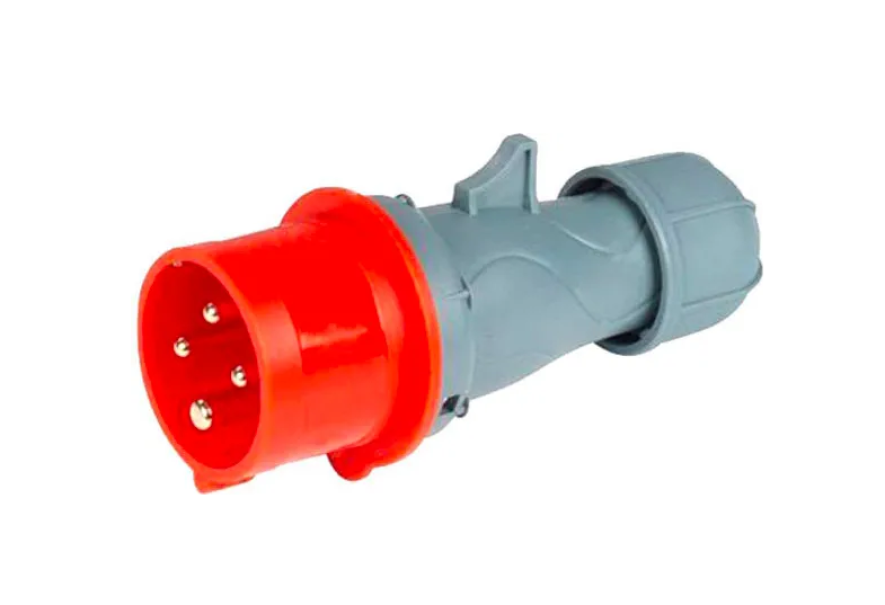 Spina industriale dritta 9214 Rosi 3P+T IP44 16A