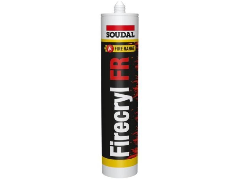 Sigillante acrilico resistente al fuoco Soudal Firecryl FR 310ml 