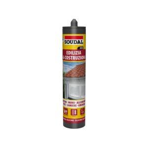 Silicone edilizia neutro  nero 300ml