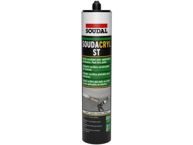 Sigillante acrilico Soudal Soudacryl st bianco 300ml