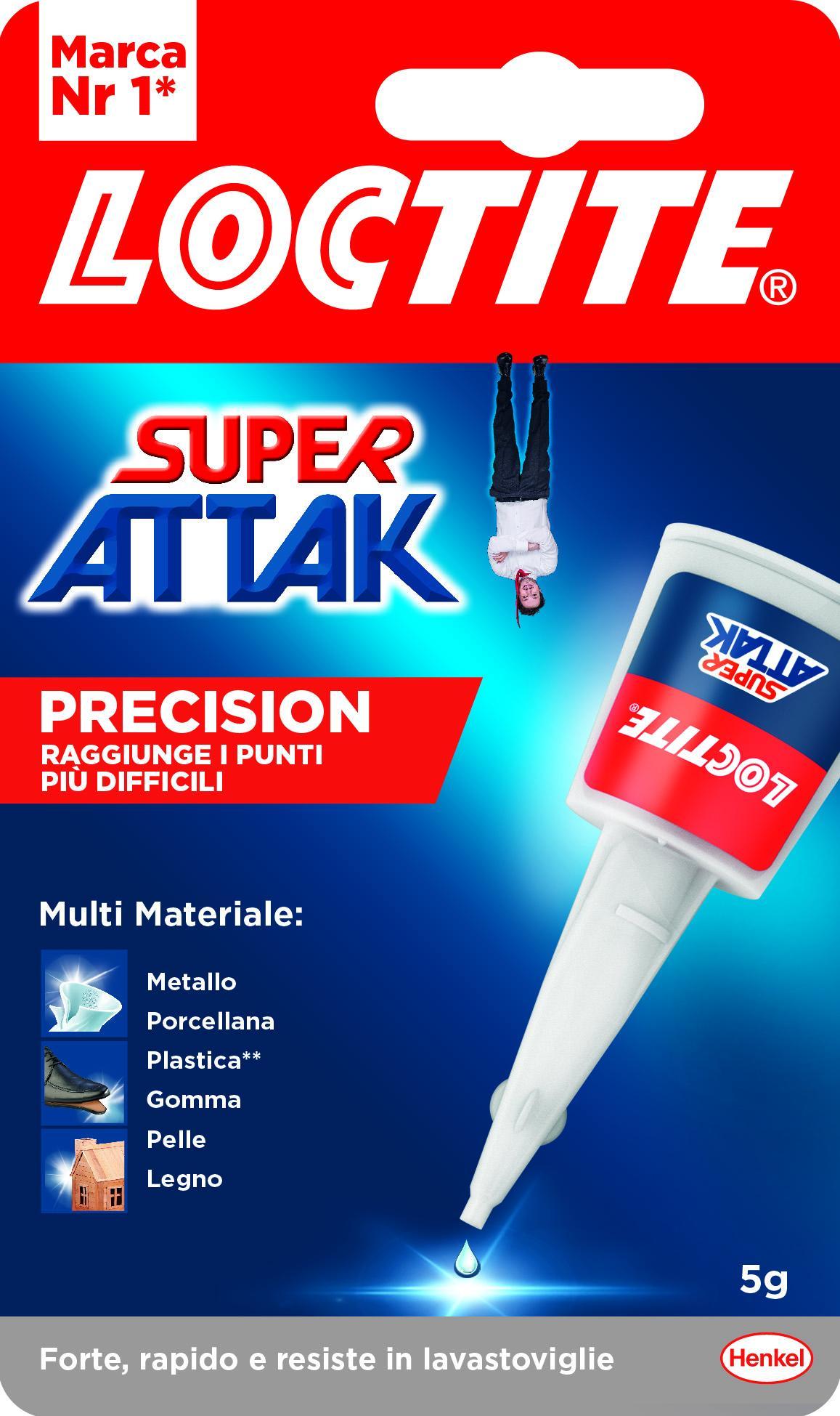 Adesivo istantaneo Super Attak precision Loctite 5gr