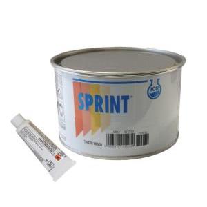 Stucco sprint standard per metalli  grigio + catalizzatore 500ml
