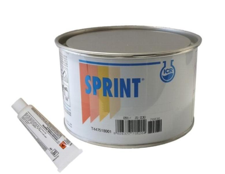 Stucco Sprint standard per metalli Icr grigio + catalizzatore 500ml