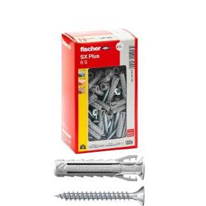 Tasselli sx plus con vite 6x30mm  100 pezzi