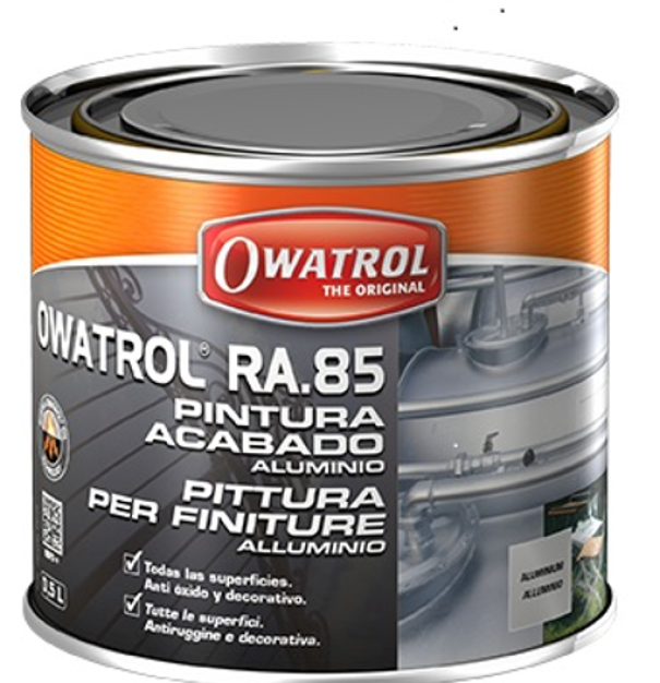 Finitura anticorrosiva Alu Ra 85 Owatrol 0.5 litri