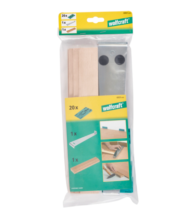 Kit Wolfcraft per la posa di laminato, parquet e pavimenti in sughero 