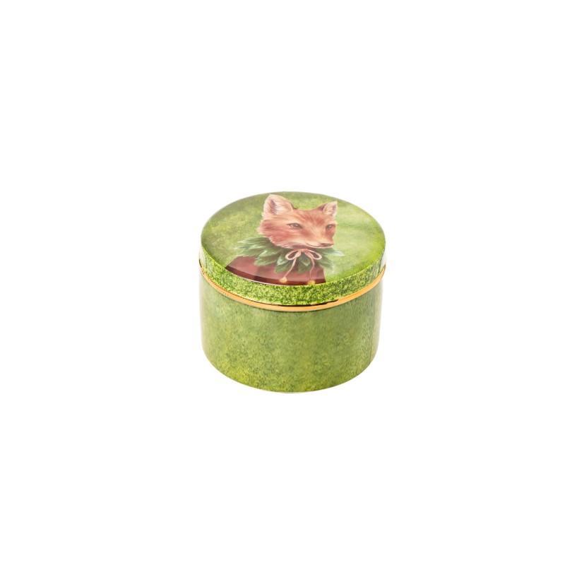 Scatola green Arpimex 12x12x8.5cm con lupo