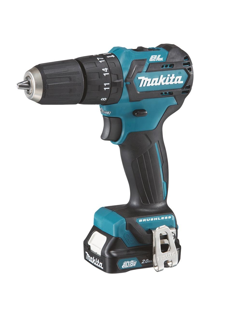 trapano-avvitatore-con-percussione-makita-hp332dsaj-12v-max-03 Trapano Avvitatore con Percussione Makita HP332DSAJ 12V Max