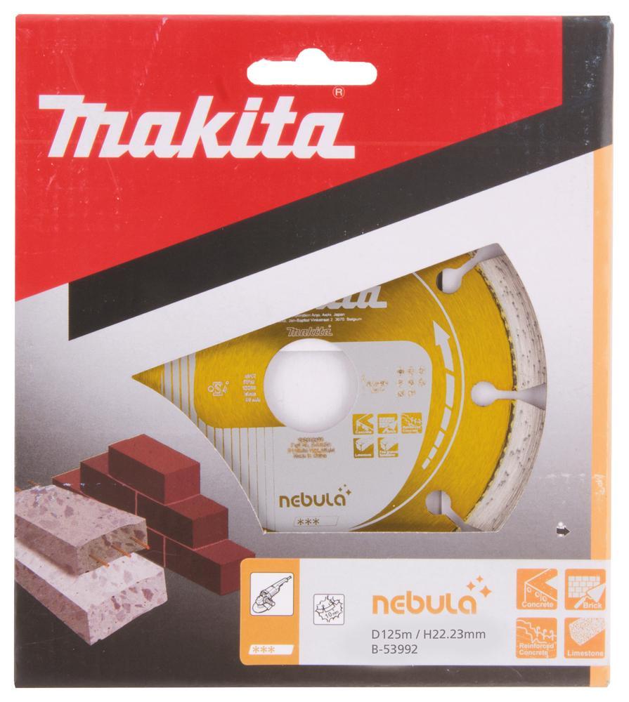 Disco diamantato Makita Nebula 125x22.23mm B-53992 