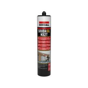 Sigillante siliconico neutro  soudasil nx2t trasparente 300ml