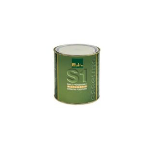 Smalto satinato bianco s1  per esterno 750ml