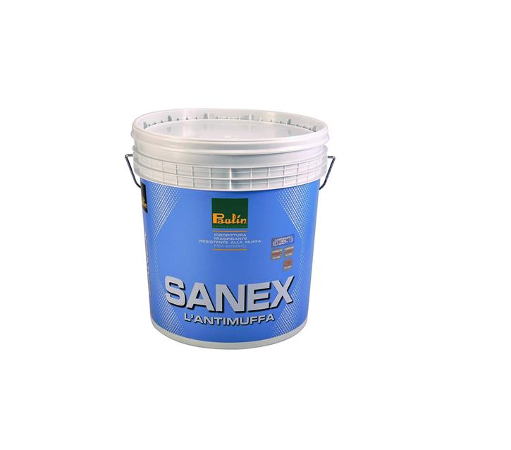 Idropittura antimuffa Sanex Paulin bianca 750ml