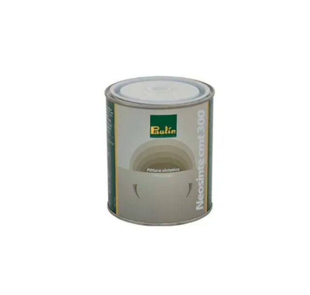 Pittura sintetica Neosinte cementite Paulin opaca bianca 500ml