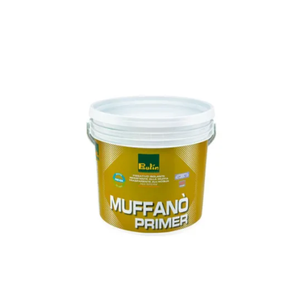 Fissativo murale all' acqua resistente a muffe e alghe Muffanu00f2 primer Paulin 750 ml