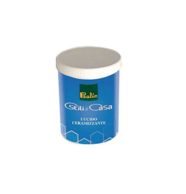 Finitura acrilica trasparente Paulin Lucido ceramizzante 1 litro